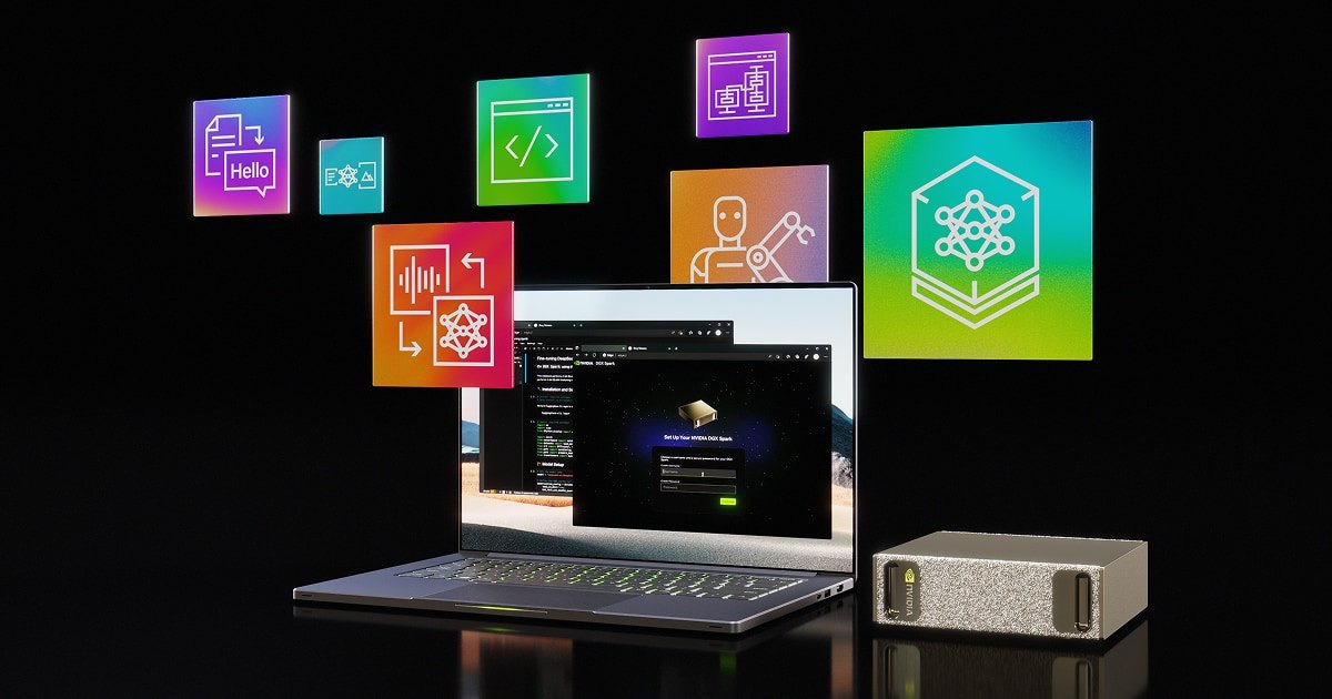 NVIDIA's DGX Spark, the reference Grace Blackwell desktop AI machine