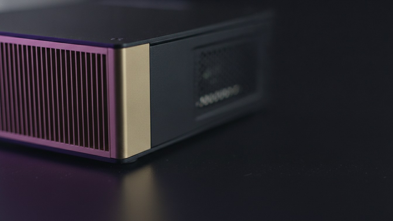 ASUS Ascent GX10 and NVIDIA DGX Spark mini-PCs side by side on a desk