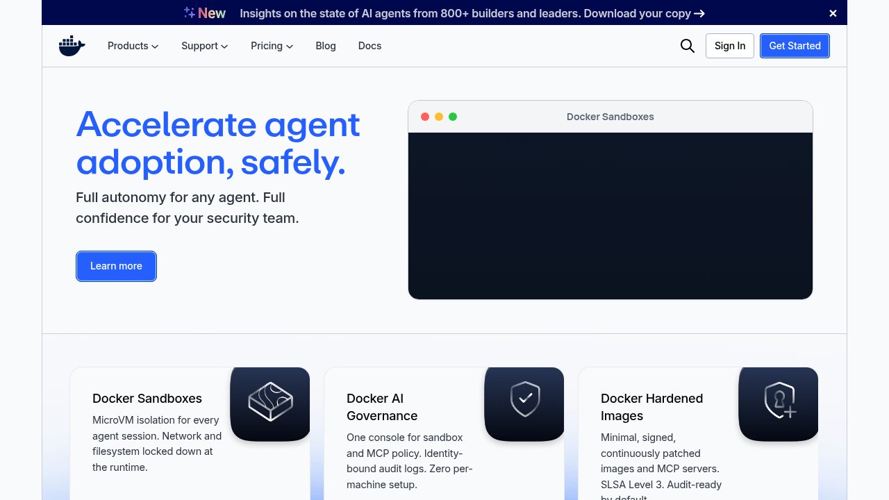 Docker official site — the Docker container platform