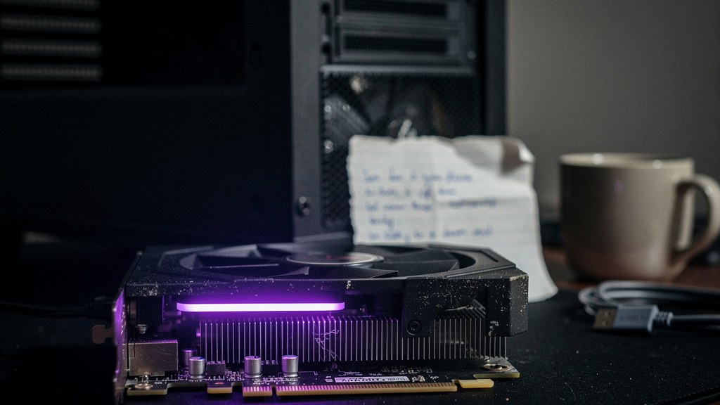 A small server rack glowing blue beside a much larger data center rack, representing a lightweight AI safety model running alongside a bigger one