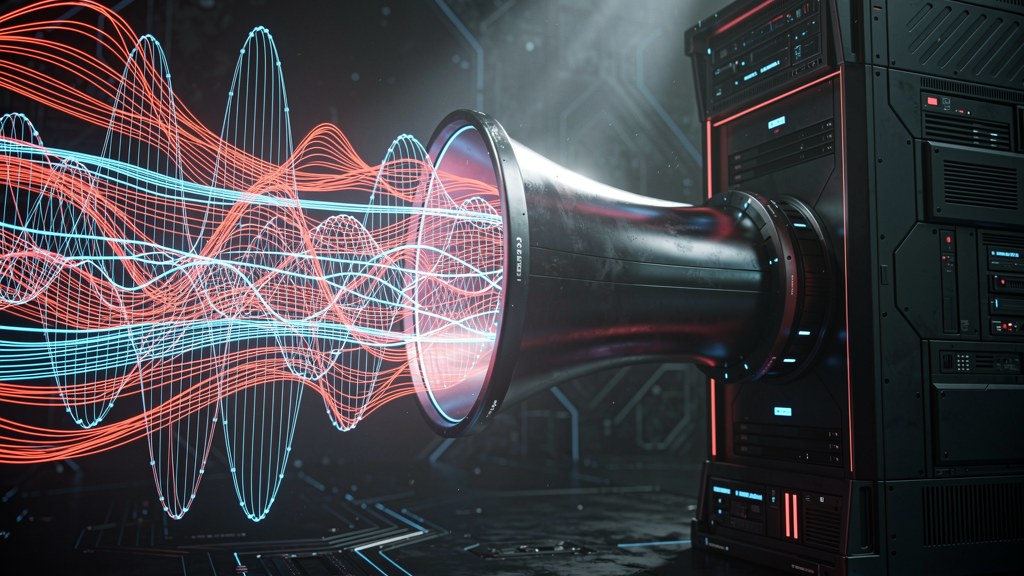 Illustration of a data pipeline pulling labeled audio waveforms from multiple streaming logos into a training set